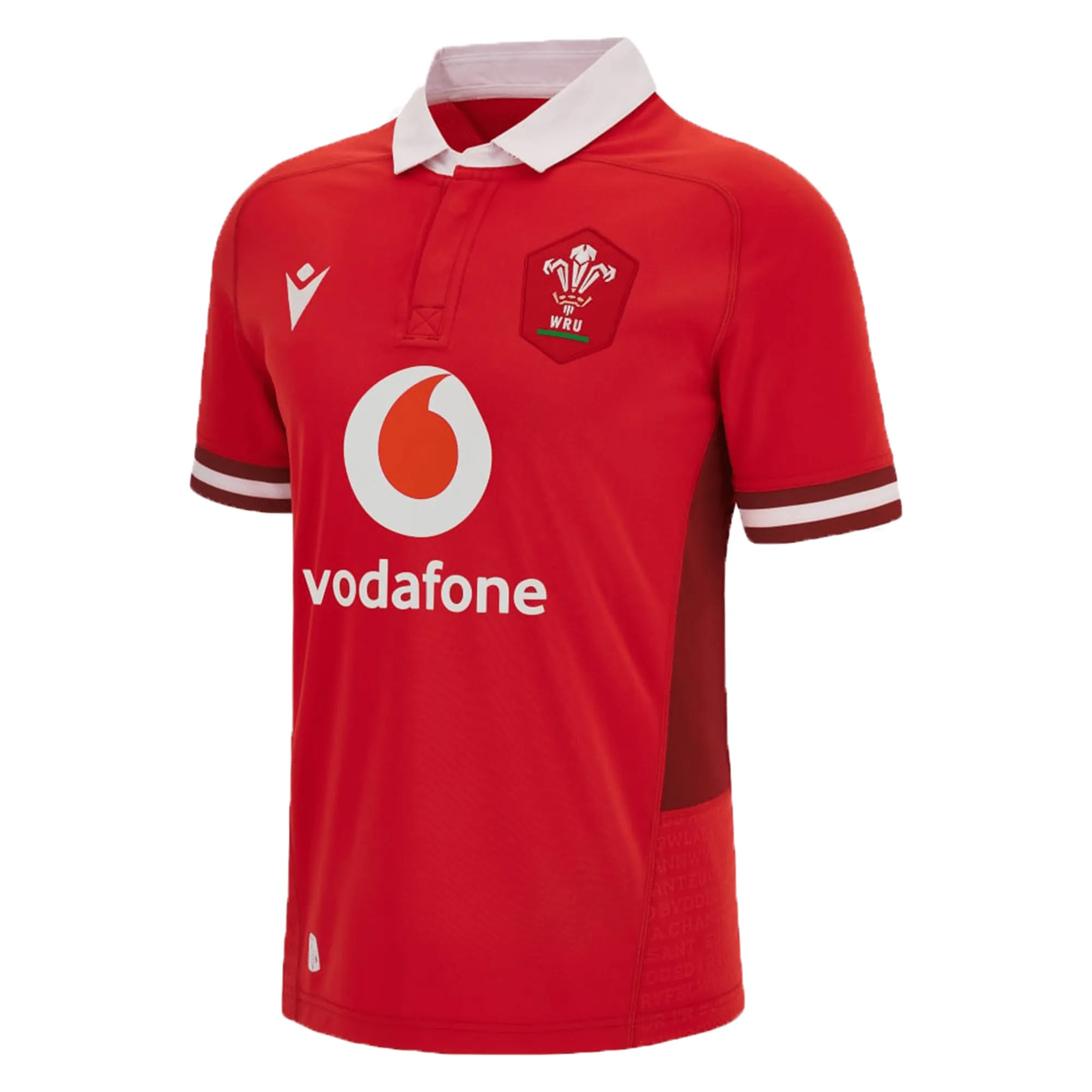 Wales 6 Nations Home Jersey 23/25 by Macron