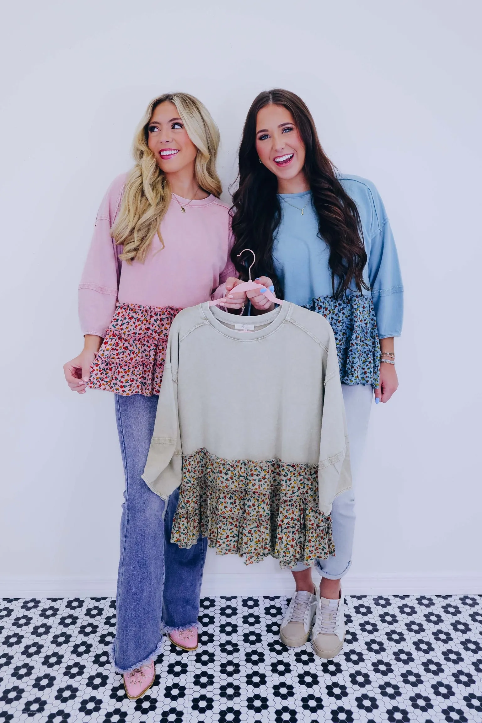 Wishful Wildflower Babydoll Top - 3 Colors
