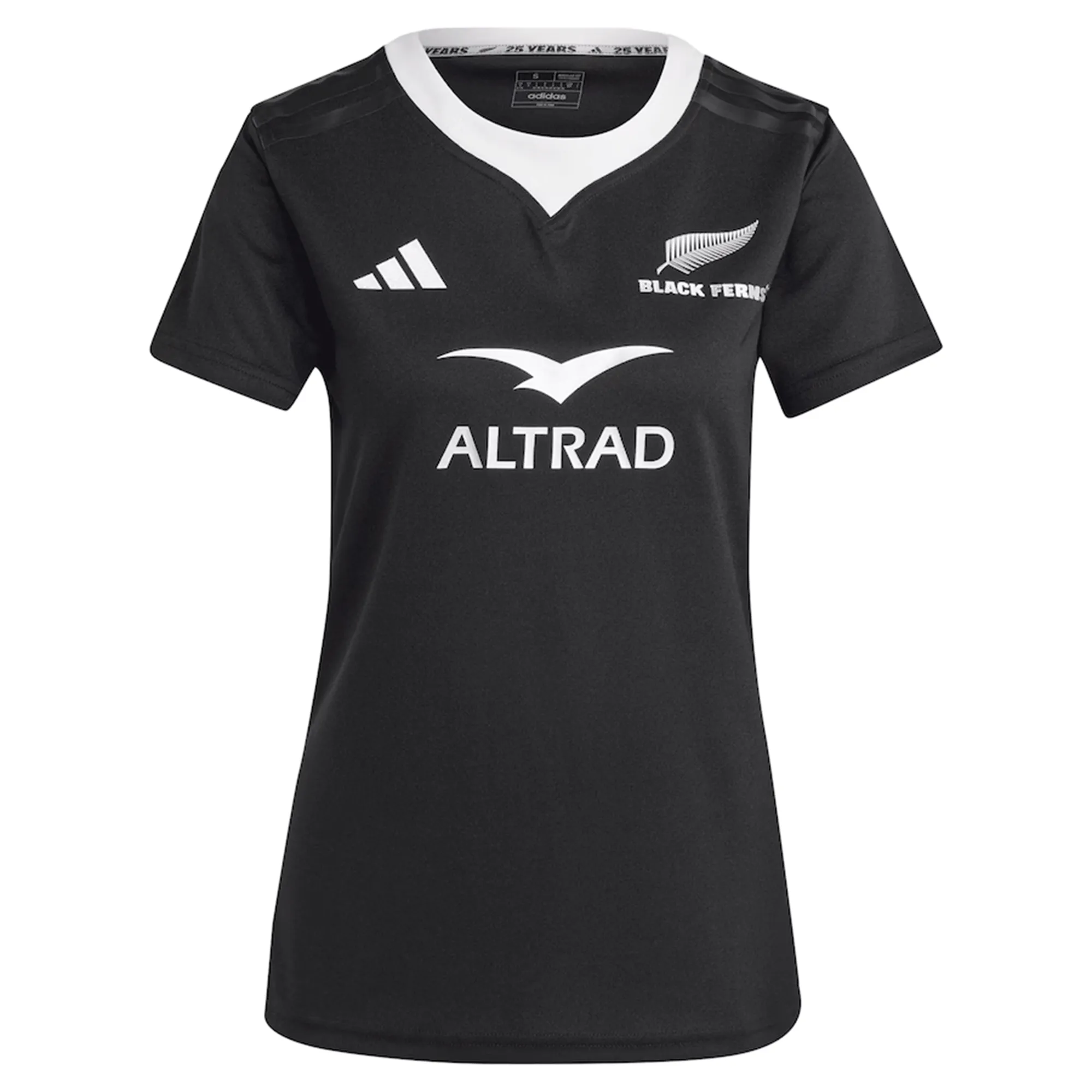 Women's Black Ferns 24/25 Home Supporters Jersey by adidas