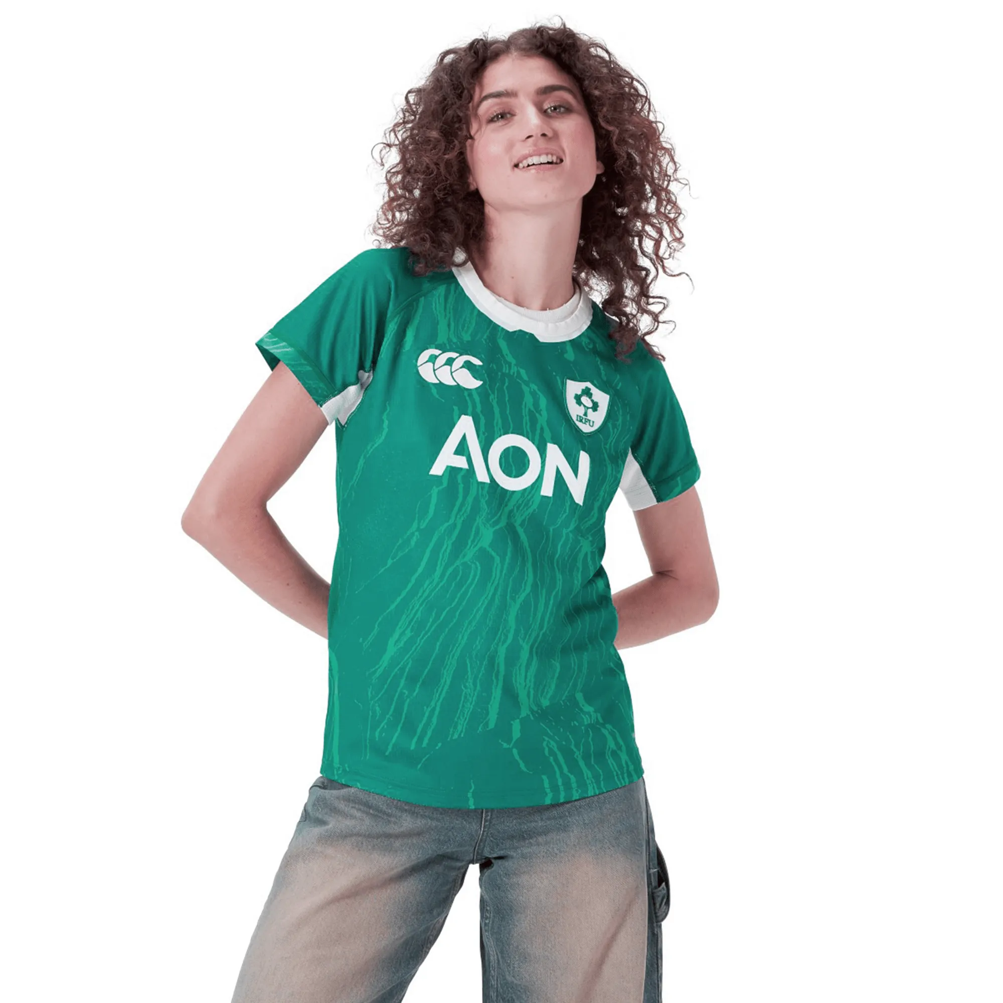 Women's Ireland WIRFU Home Pro Jersey by Canterbury