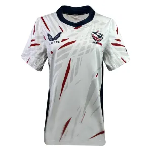 Women's USA Rugby Pro Away Jersey by Castore