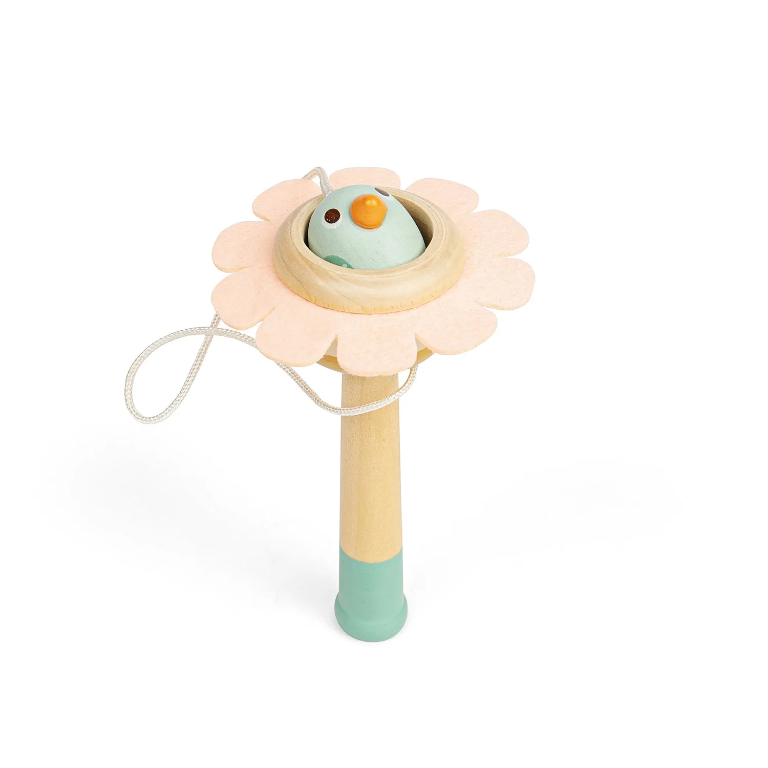 Wooden Flower Cup and Ball