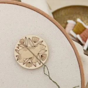 Wooden Needle Minder