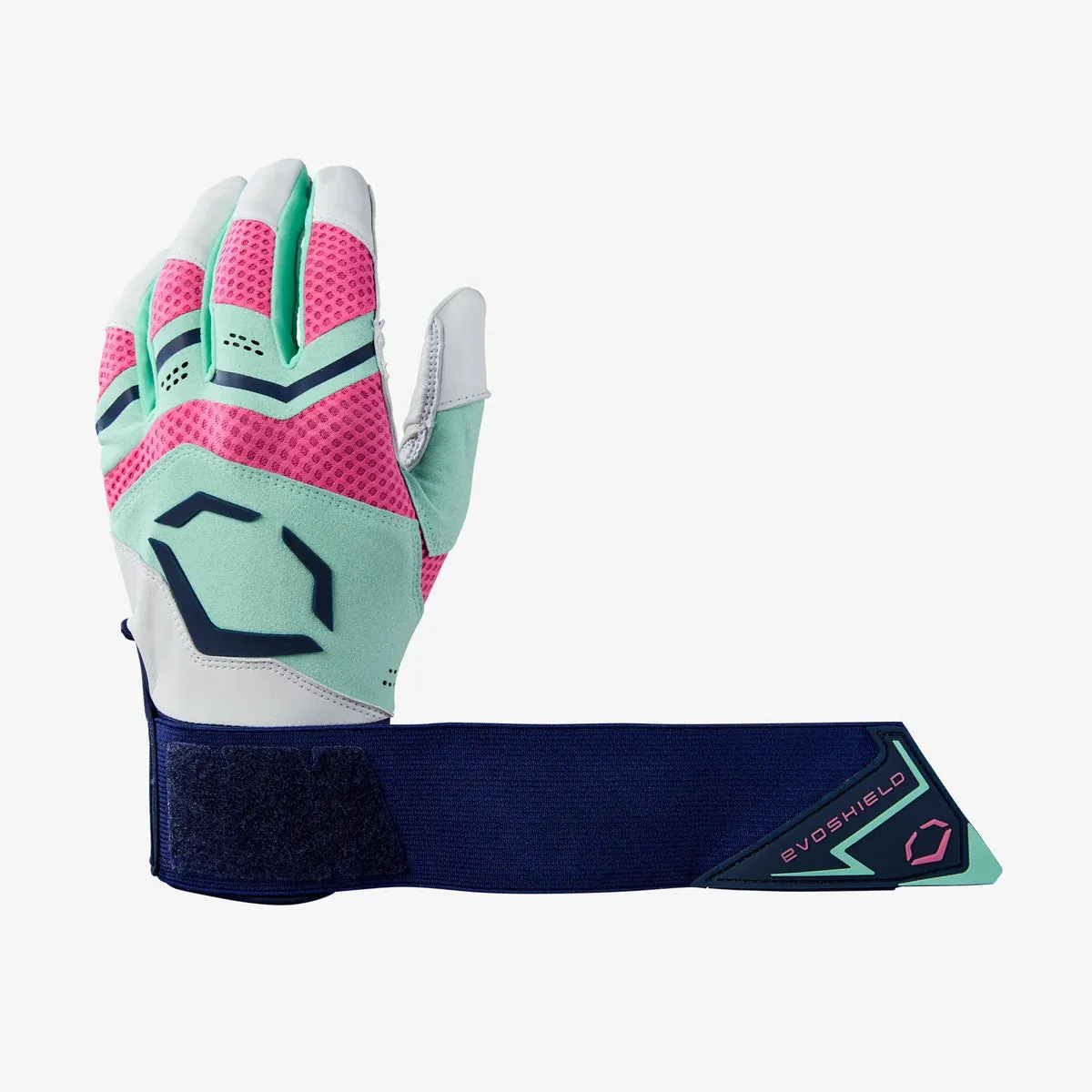 Youth EvoShield Carbyne Batting Gloves with Strap