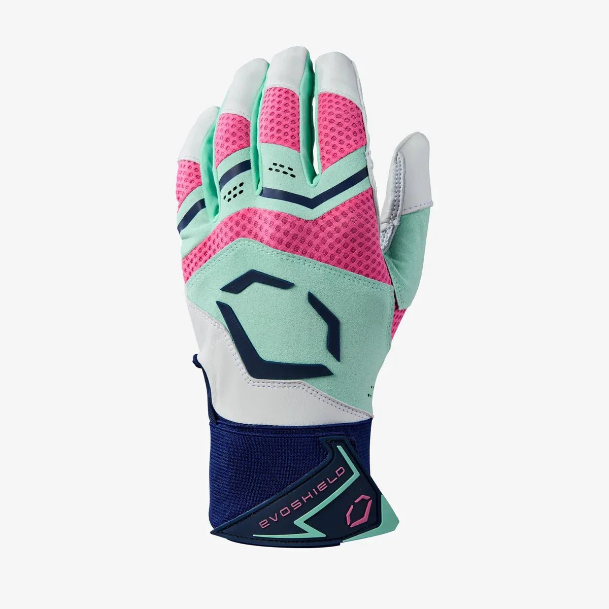 Youth EvoShield Carbyne Batting Gloves with Strap